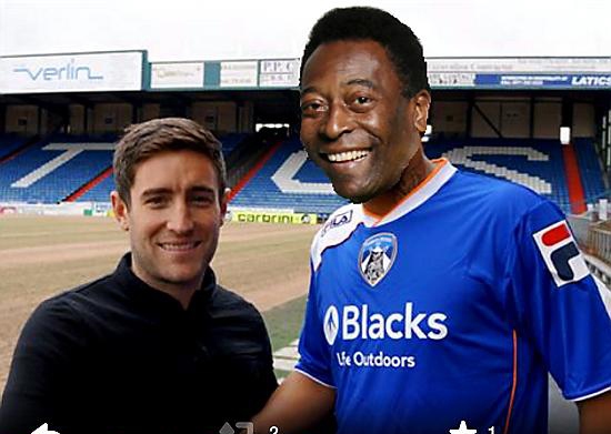 Could Pele visit Latics? Could Pele visit Latics?