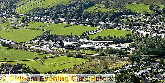 The site at Diggle