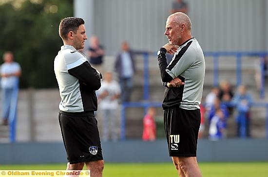 Lee Johnson and Tommy Wright Lee Johnson and Tommy Wright