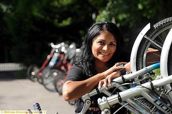 Bharti Raza (41), who is profoundly deaf, set up Oldham Deaf and Diverse Community (ODDC) five years ago with her husband, Anjum Raza, and friend, Waheed Chouhan.