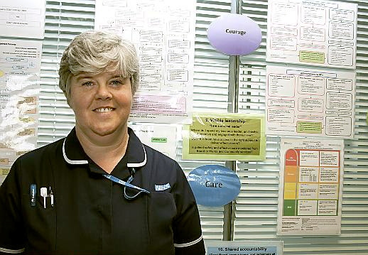 Children’s Community Nurses Team leader Teresa Carey.