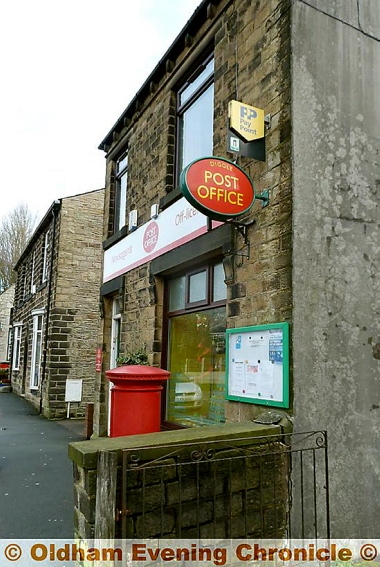 Diggle Post Office, where Dentith admitted involvement along with a string of other raids across Greater Manchester