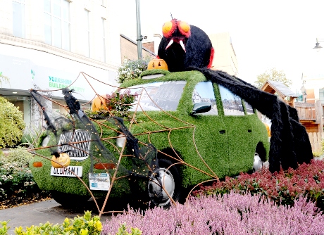 SPIDER takes over town centre shock...