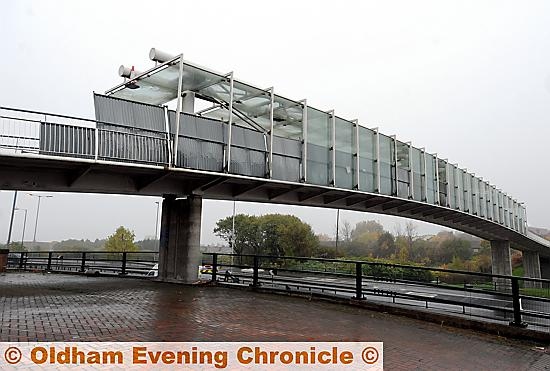 THE tired looking bridge, which is being revamped THE tired looking bridge, which is being revamped