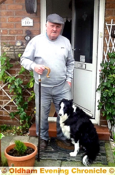 MAN’S best friend and lifesaver . . . William McLaughlin and Jess MAN’S best friend and lifesaver . . . William McLaughlin and Jess
