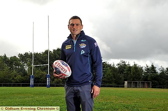 Kevin Sinfield at Waterhead Kevin Sinfield at Waterhead