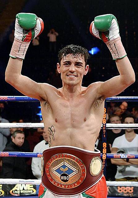 World Title dream . . . Anthony Crolla. World Title dream . . . Anthony Crolla.