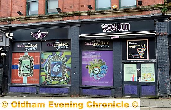 Former bar Wahoo on Yorkshire Street. Former bar Wahoo on Yorkshire Street.