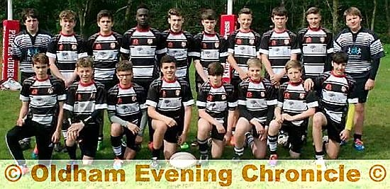 Feeling champion . . . The Saddleworth Rangers under 14s team Feeling champion . . . The Saddleworth Rangers under 14s team