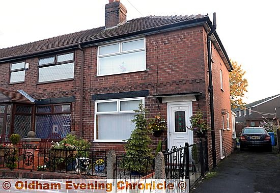 SHOCK: the property on Houseley Avenue where Bill Singleton lived