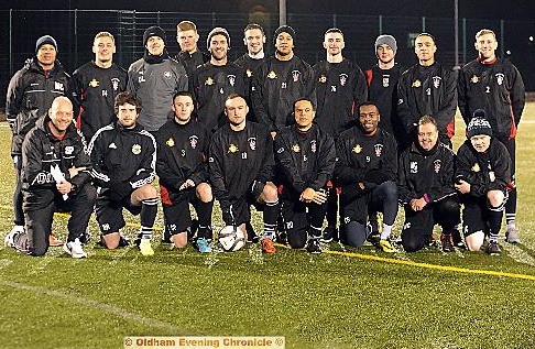 Chadderton FC: in training for FA Vase match Chadderton FC: in training for FA Vase match