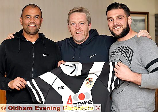THREE AMIGOS: (l-r) Paul Geener, Shane Wilson (chairman) and Craig Farrimond. THREE AMIGOS: (l-r) Paul Geener, Shane Wilson (chairman) and Craig Farrimond.