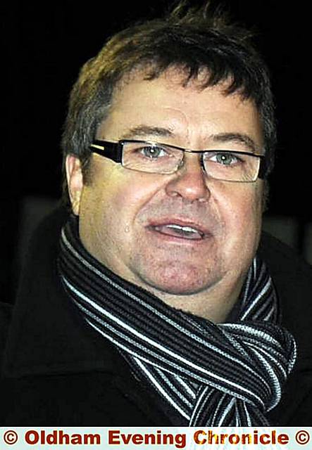 Oldham Roughyeds chairman Chris Hamilton - hopeful Oldham Roughyeds chairman Chris Hamilton - hopeful