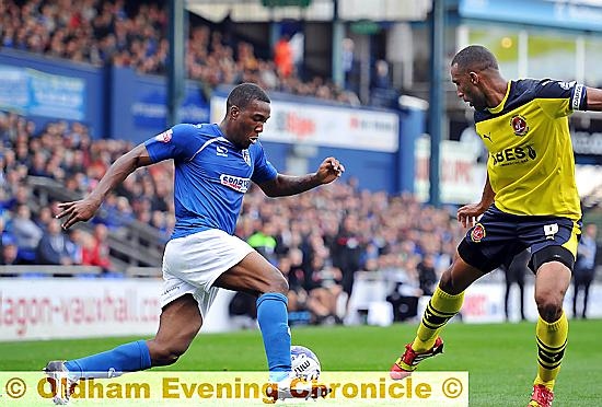 SUPERB DOUBLE: Dominic Poleon