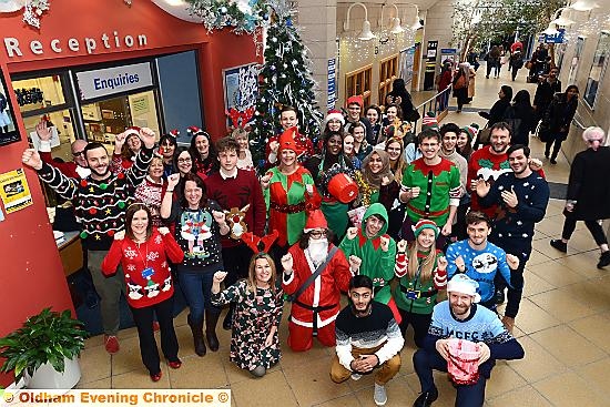 SILLY students . . . Voluntary Action Fund staff join Oldham Sixth Form College SILLY students . . . Voluntary Action Fund staff join Oldham Sixth Form College