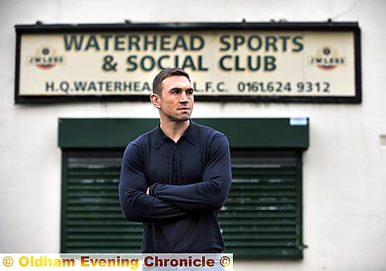 Kevin Sinfield comes “home” to Waterhead ARLFC. Picture: Darren Robinson
Kevin Richardson
Kevin Sinfield comes “home” to Waterhead ARLFC. Picture: Darren Robinson
Kevin Richardson