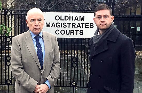Jim McMahon (r) with Jack Dromey MP, Labour’s Shadow Police Minister Jim McMahon (r) with Jack Dromey MP, Labour’s Shadow Police Minister