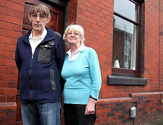 LUCKY escape . . . Derek and Donna Denton LUCKY escape . . . Derek and Donna Denton