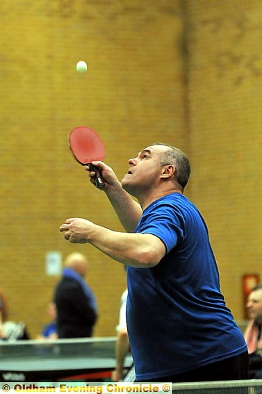 Ian McLean: double in vain for Saddleworth ‘A’. Ian McLean: double in vain for Saddleworth ‘A’.