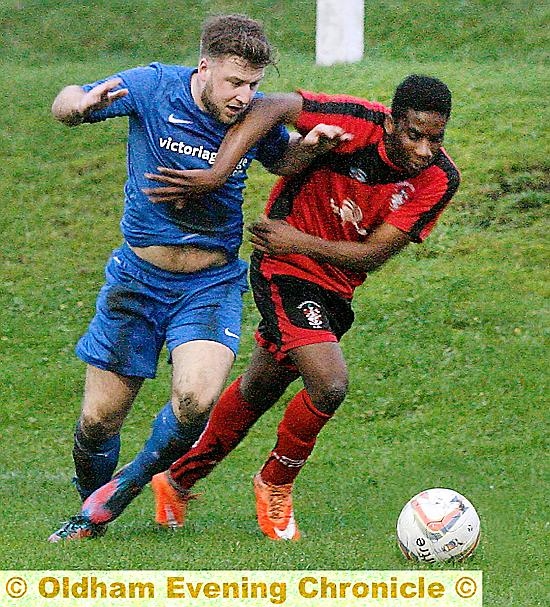 EXCITING PROSPECT . . . Leon Iloube (right). EXCITING PROSPECT . . . Leon Iloube (right).