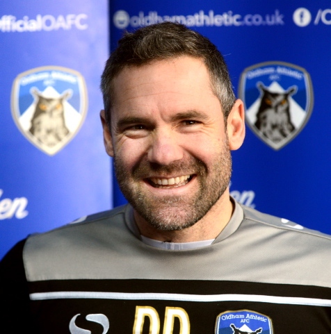 STILL SMILING . . . David Dunn remains upbeat as he looks forward with hope to a New Year revival for Athletic. STILL SMILING . . . David Dunn remains upbeat as he looks forward with hope to a New Year revival for Athletic.
