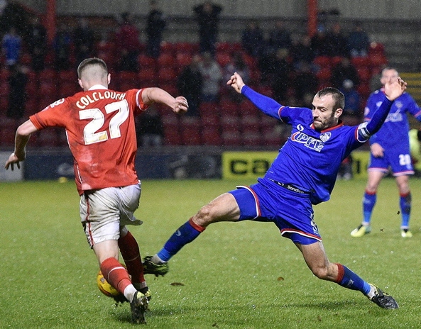 Liam Kelly . . . Athletic would want a big fee for the midfielder, who is contracted to the club until the end of next season. Liam Kelly . . . Athletic would want a big fee for the midfielder, who is contracted to the club until the end of next season.
