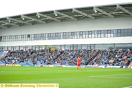 “UNSAFE” - so Christmas party guests were told they couldn’t use the new North Stand