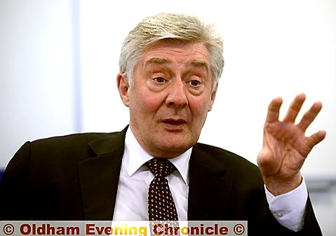 Police and Crime Commissioner Tony Lloyd