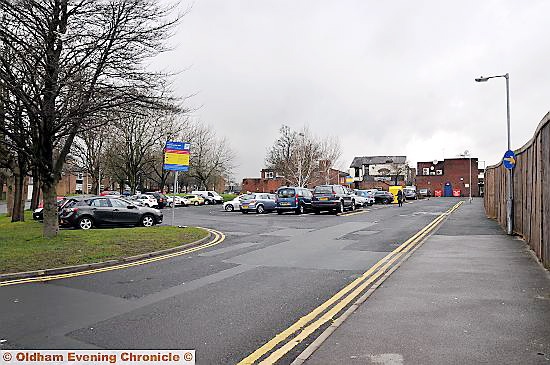 Site of the new supermarket