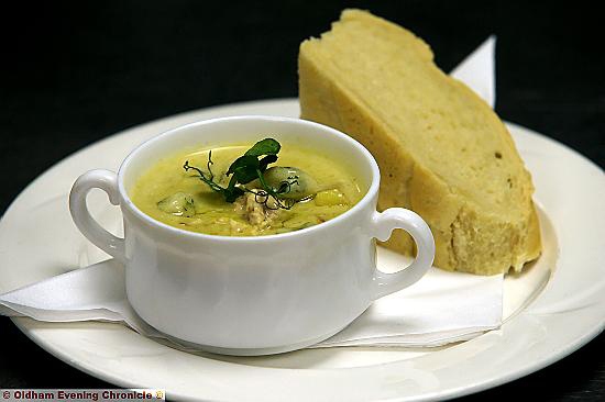 GREAT FOOD at the Old Bell Inn, Delph.