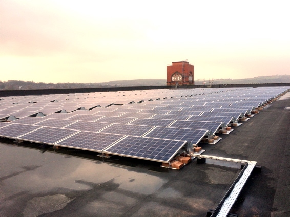 J D WILLIAMS’ money-saving roof array