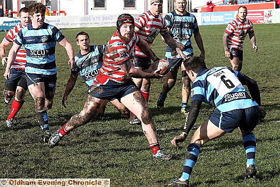 Michael Ward runs with the ball.