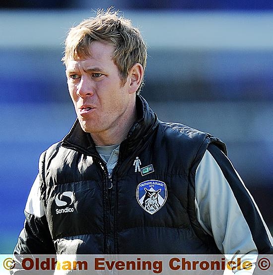 POSITIVE OUTLOOK: Dean Holden has had to deal with a long list of injuries
