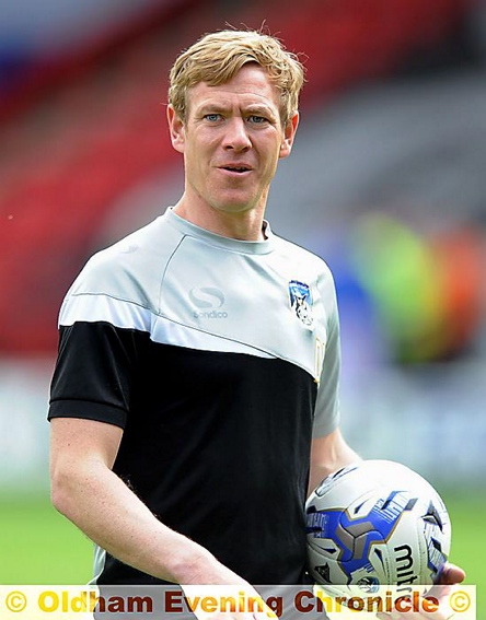 Dean Holden: wants a finishing win Dean Holden: wants a finishing win