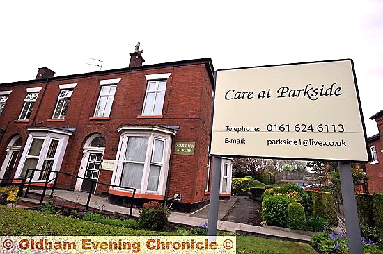 Parkside Care Home, Werneth.