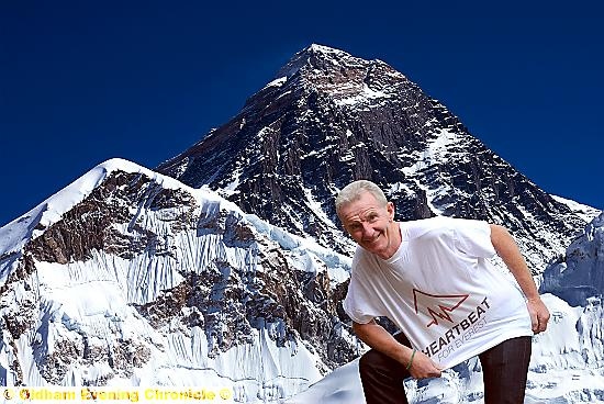 READY for a run? Steve Watts and Everest - image by VINCENT BROWN