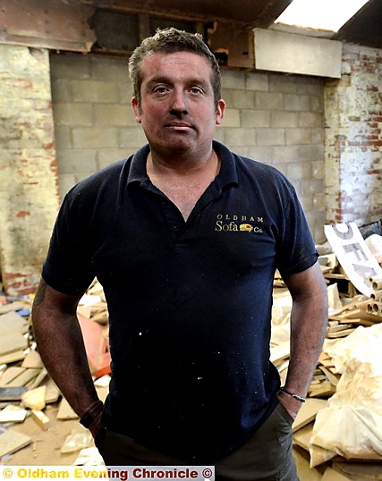 Dale Wild: determined to get back up as soon as possible.