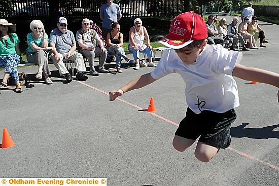 PUPILS RUN SCHOOL SPORTS DAY

The reigns were handed over to pupils today as Pupil Sports Crew took over the Crompton Primary school sports day.



Evren Bal does the Key Stage 1 long jump.