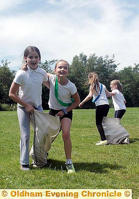 PUPILS RUN SCHOOL SPORTS DAY

The reigns were handed over to pupils today as Pupil Sports Crew took over the Crompton Primary school sports day.