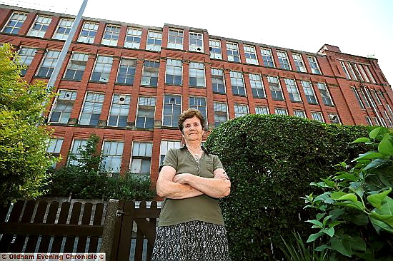 MIXED feelings: Jean Custy has lived opposite the mill for 35 years. MIXED feelings: Jean Custy has lived opposite the mill for 35 years.
