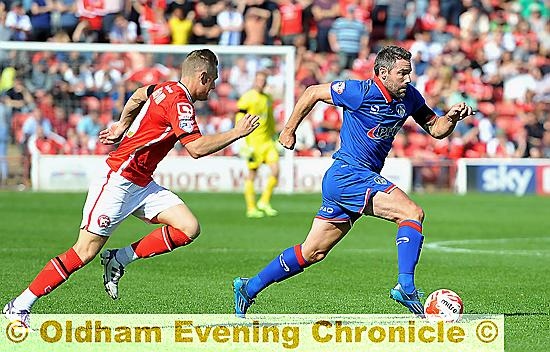 David Dunn in flight against Walsall