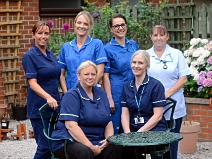 MAKING a difference . . . Butler Green IV Therapy Team (back, from the left) manager Vicki Elcock, Samantha McCourt, Vickey Taylor, Carol Carr. Front: Alison Gaylard and Gina Jones
MAKING a difference . . . Butler Green IV Therapy Team (back, from the left) manager Vicki Elcock, Samantha McCourt, Vickey Taylor, Carol Carr. Front: Alison Gaylard and Gina Jones