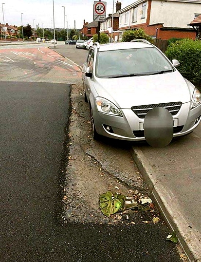 THERE’S something strangely unfinished about the road under Tony Stafford’s car THERE’S something strangely unfinished about the road under Tony Stafford’s car