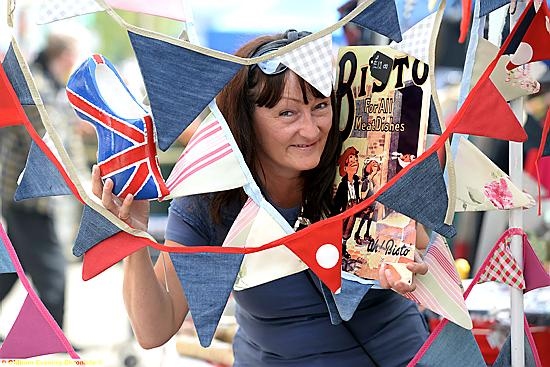 ALL smiles . . . Jayne Nadin on her Happiness is Homemade stall ALL smiles . . . Jayne Nadin on her Happiness is Homemade stall