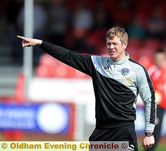 Dean Holden: cracking atmosphere expected Dean Holden: cracking atmosphere expected