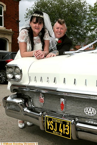 HAPPY couple: Bev and Fran
HAPPY couple: Bev and Fran