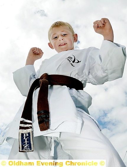 BRIGHT FUTURE: Richard Reygan is set to go far in the sport of karate. BRIGHT FUTURE: Richard Reygan is set to go far in the sport of karate.