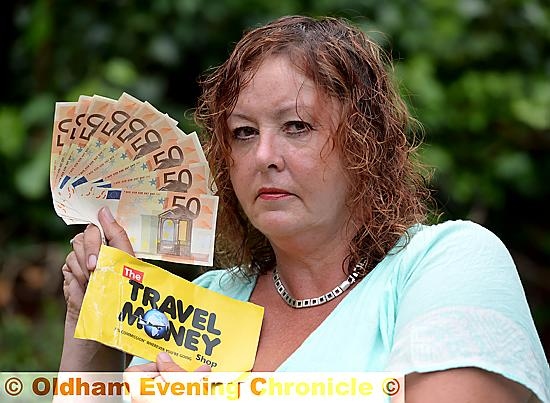 Pauline Westall and her counterfeit Euros Pauline Westall and her counterfeit Euros