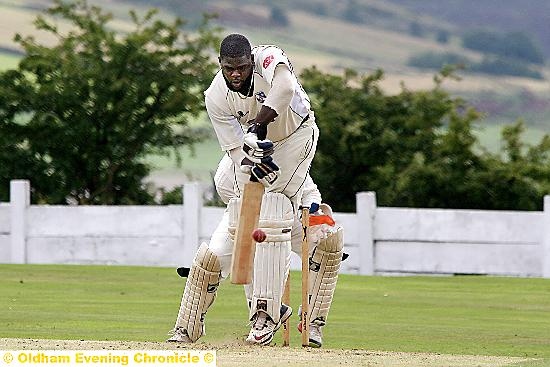 ALTON BECKFORD in action ALTON BECKFORD in action