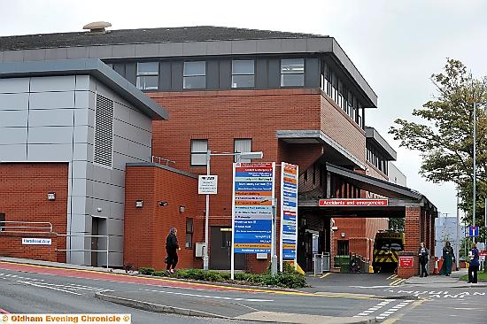Tameside General Hospital - out of special measures, but still needs to improve.
